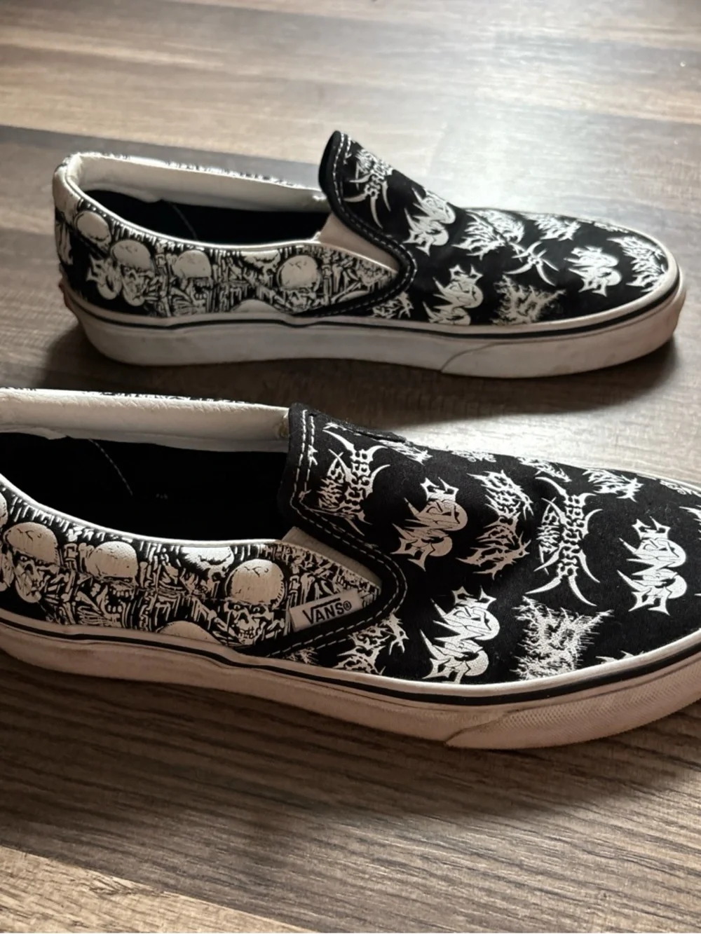 Vans slip on forgotten bones shoes - Picture 2 of 8